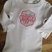 big sister applique shirt