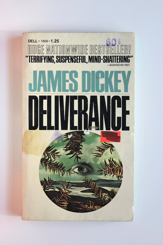 Deliverance by James Dickey 1970s Vintage Paperback Fiction
