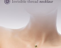Popular items for invisible necklace