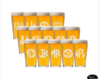 14 Wedding Glasses, SHIPS FAST, Personalized Wedding Glasses, Custom Wedding Glasses, Engraved Wedding Glasses, Etched Wedding Glasses