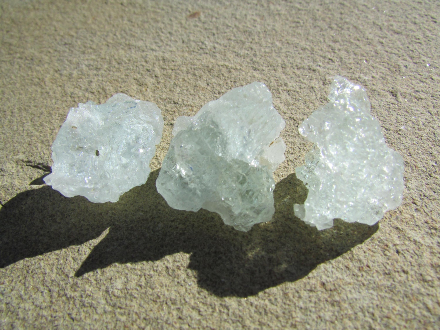 aquamarine crystals