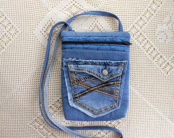 Small crossbody bag diamond motif by TheFabricMercantile on Etsy