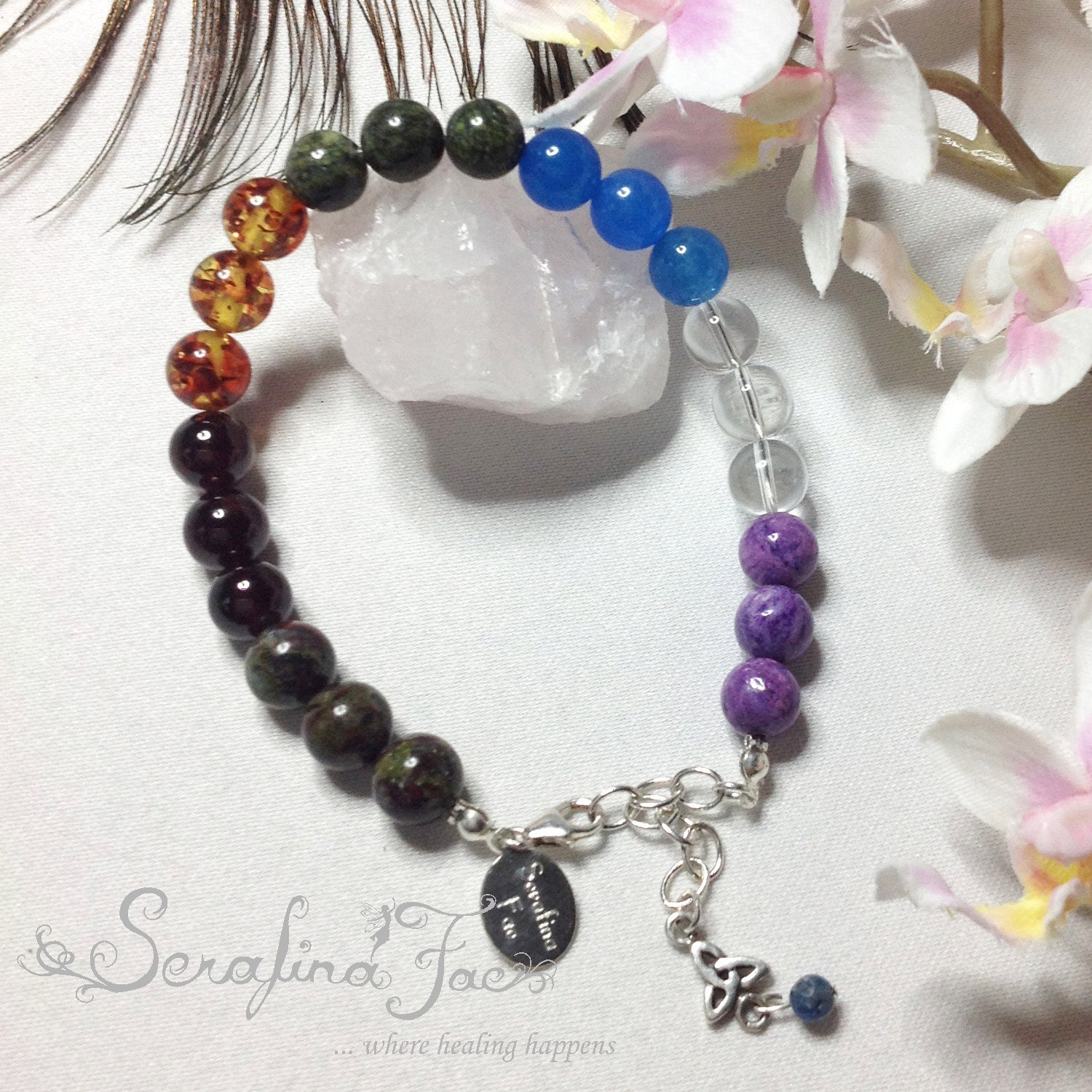 Kundalini Jewelry Kundalini Bracelet by SerafinaFaeJewelry on Etsy