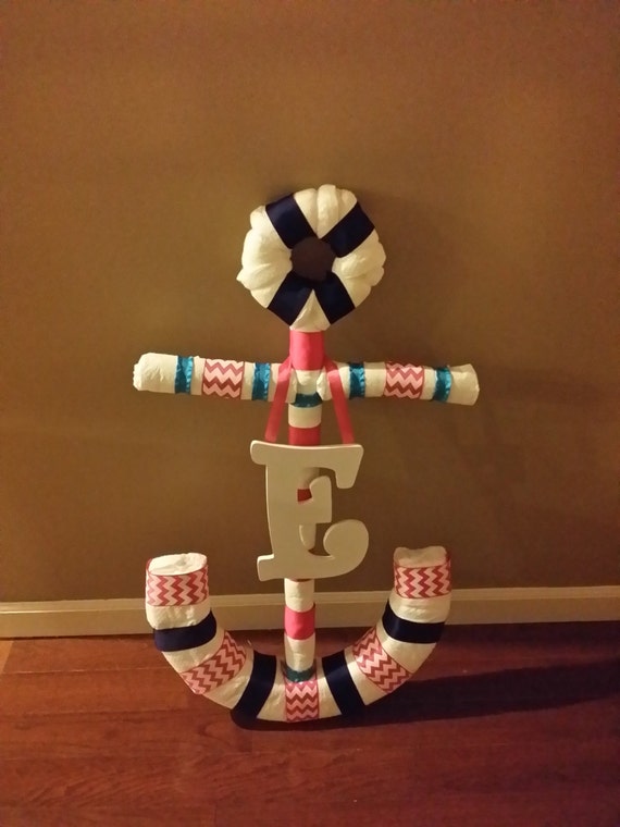 Nautical Theme Anchor Diaper Cake Pattern Instructions Baby