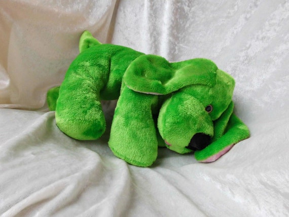 blue's clues green puppy plush