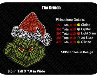 The Grinch Rhinestone Download