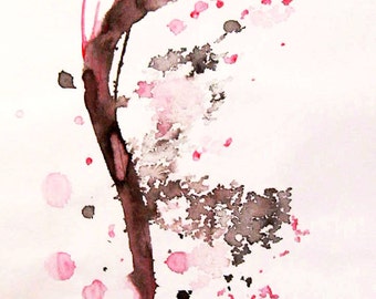 Abstract Minimalistic Painting, Modern Painting, Modern Art, Contemporary Art, Small Abstract Painting