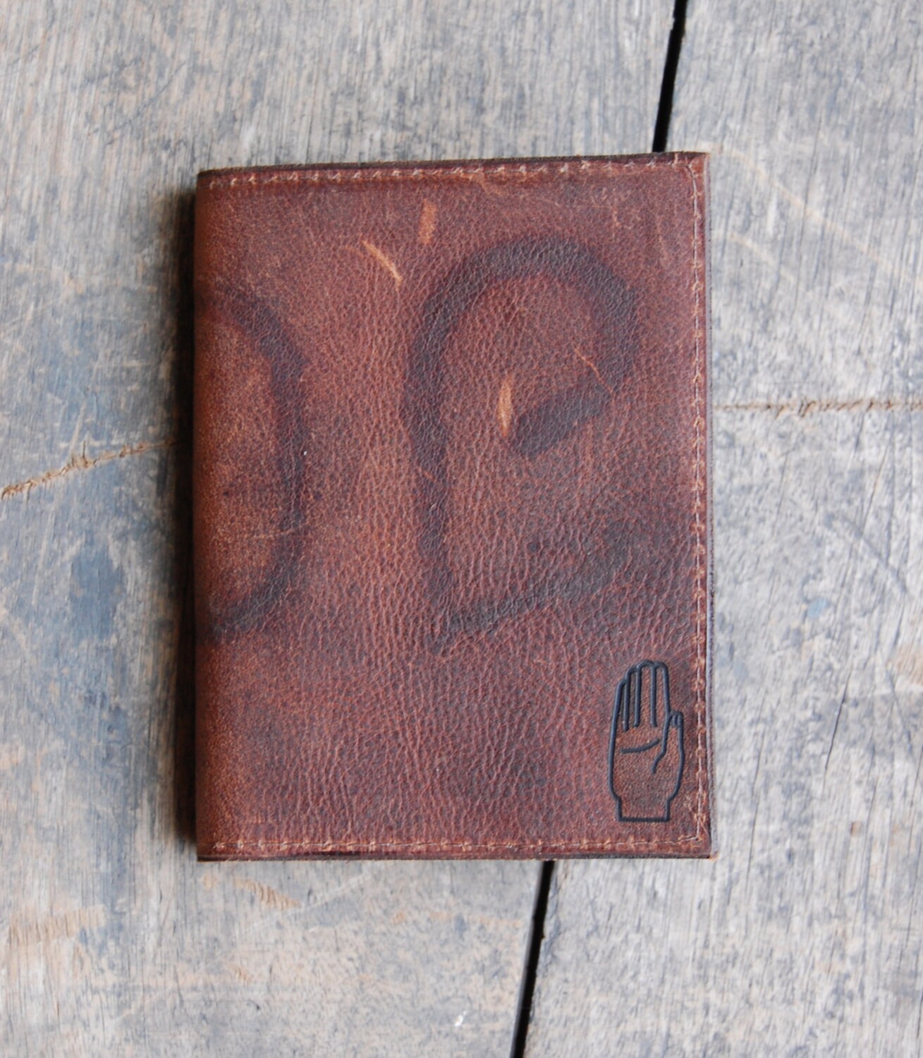Leather Passport Cover by OpenHandLeatherGoods on Etsy