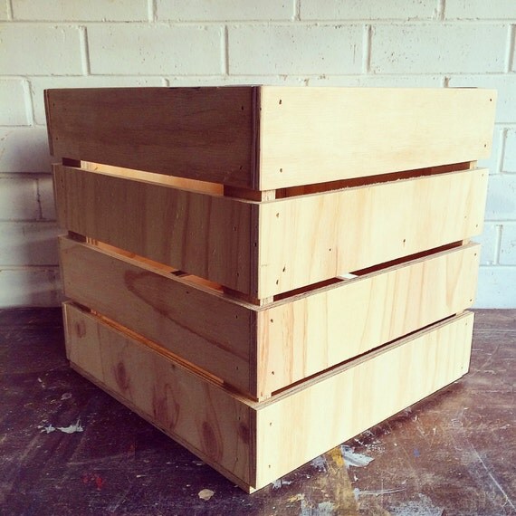 Plywood crate