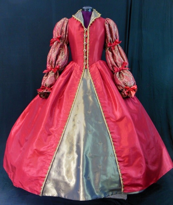 Lettice Knollys Countess of Leicester/ Queen of Hearts Gown