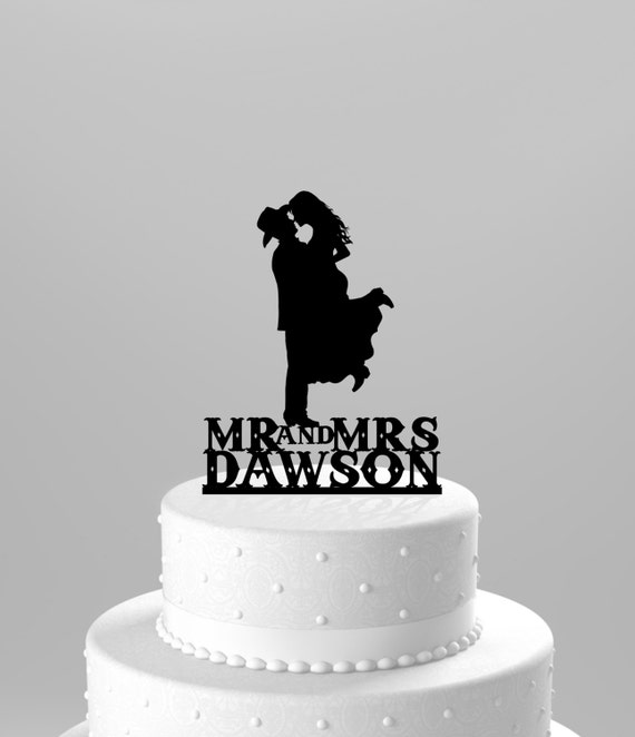Western wedding cake tops