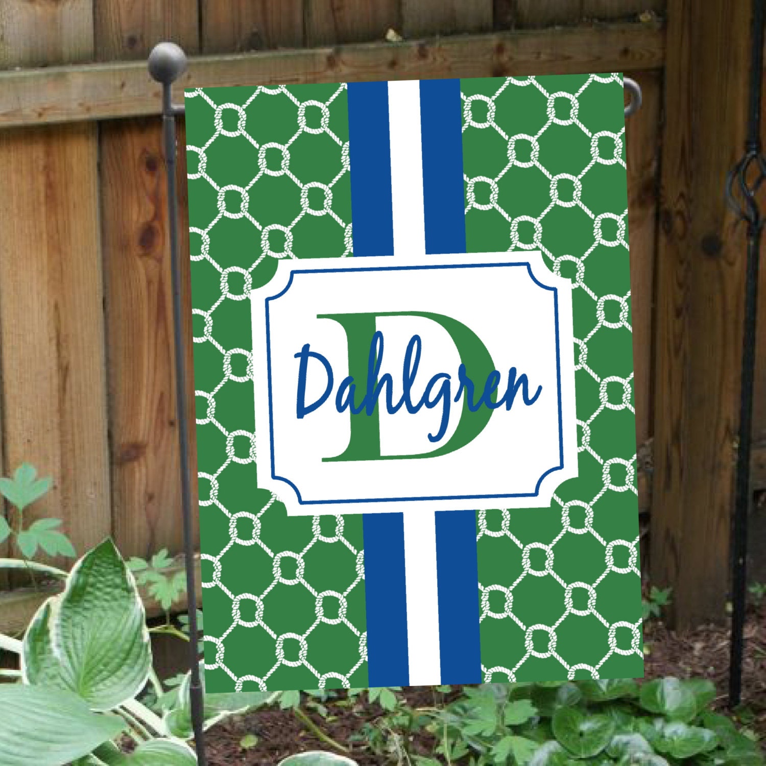 Personalized Flag DOUBLESIDED Garden Flag House by AlloraGifts