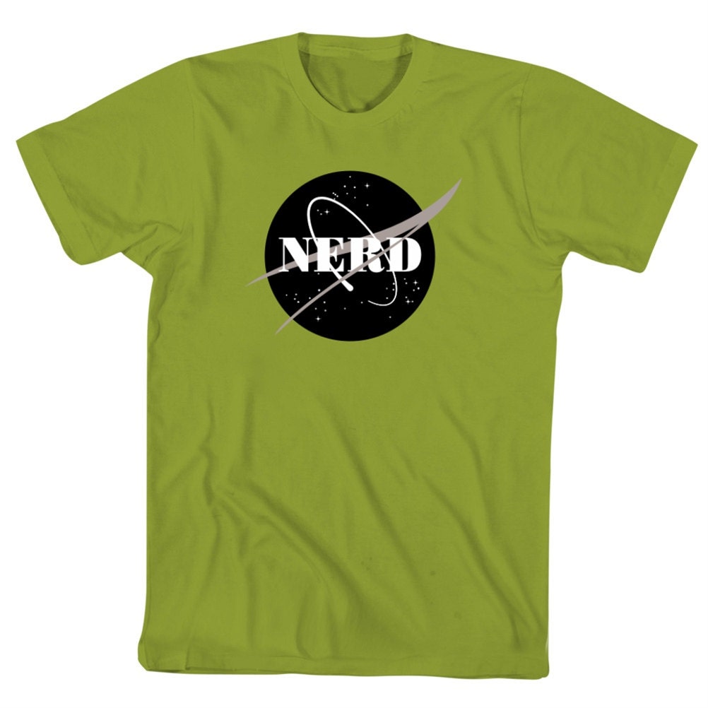 Nerd logo TShirt by Teeburon on Etsy