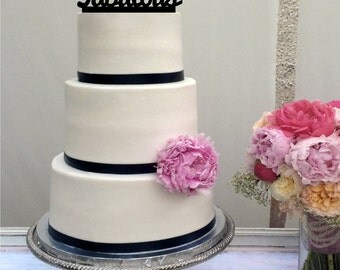 60th Birthday Cake Topper - 60 & Fabulous