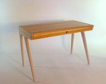 Solid wood desk | Etsy - Solid wood computer desk.