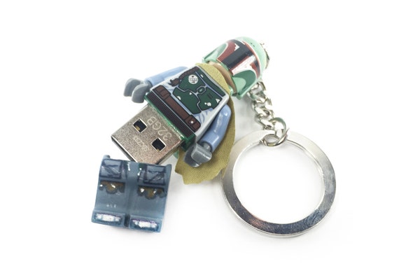 lego boba fett keychain