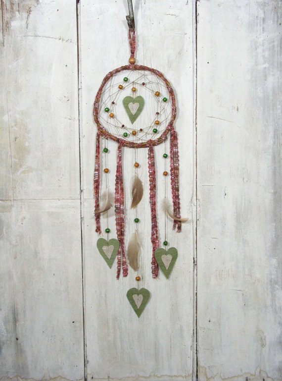  Natural Bohemian  Dreamcatcher Boho Home by WildForestGallery