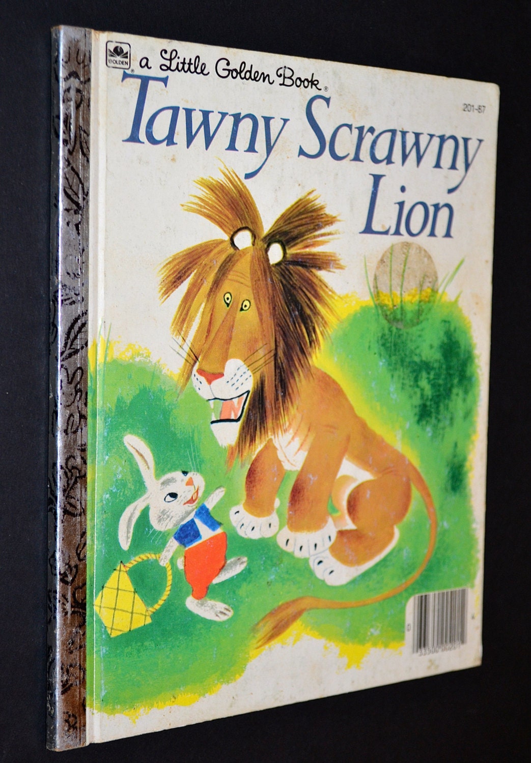 Tawny Scrawny Lion Little Golden Book Vintage by VintageBookHound