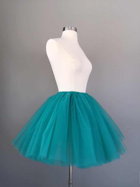 Tulle skirt teal Tutu teal tulle skirt turquoise tutu