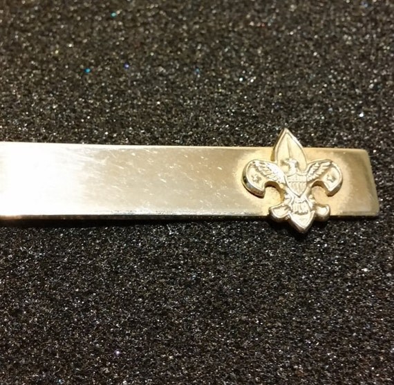 Vintage Boy Scouts of America Tie Clip 15/8 Long