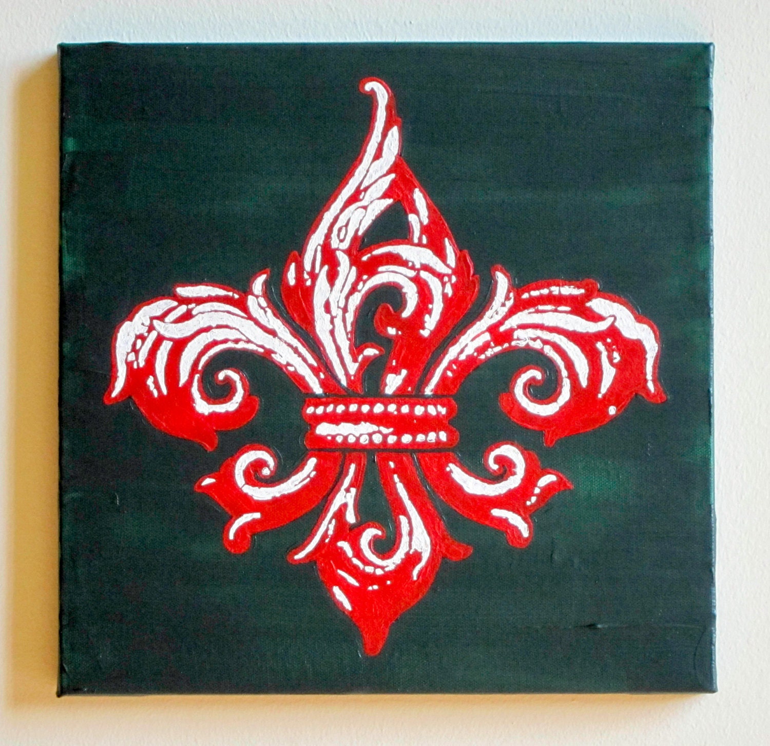 christmas fleur de lis painting christmas decoration by christmas fleur de lis painting christmas decoration by
