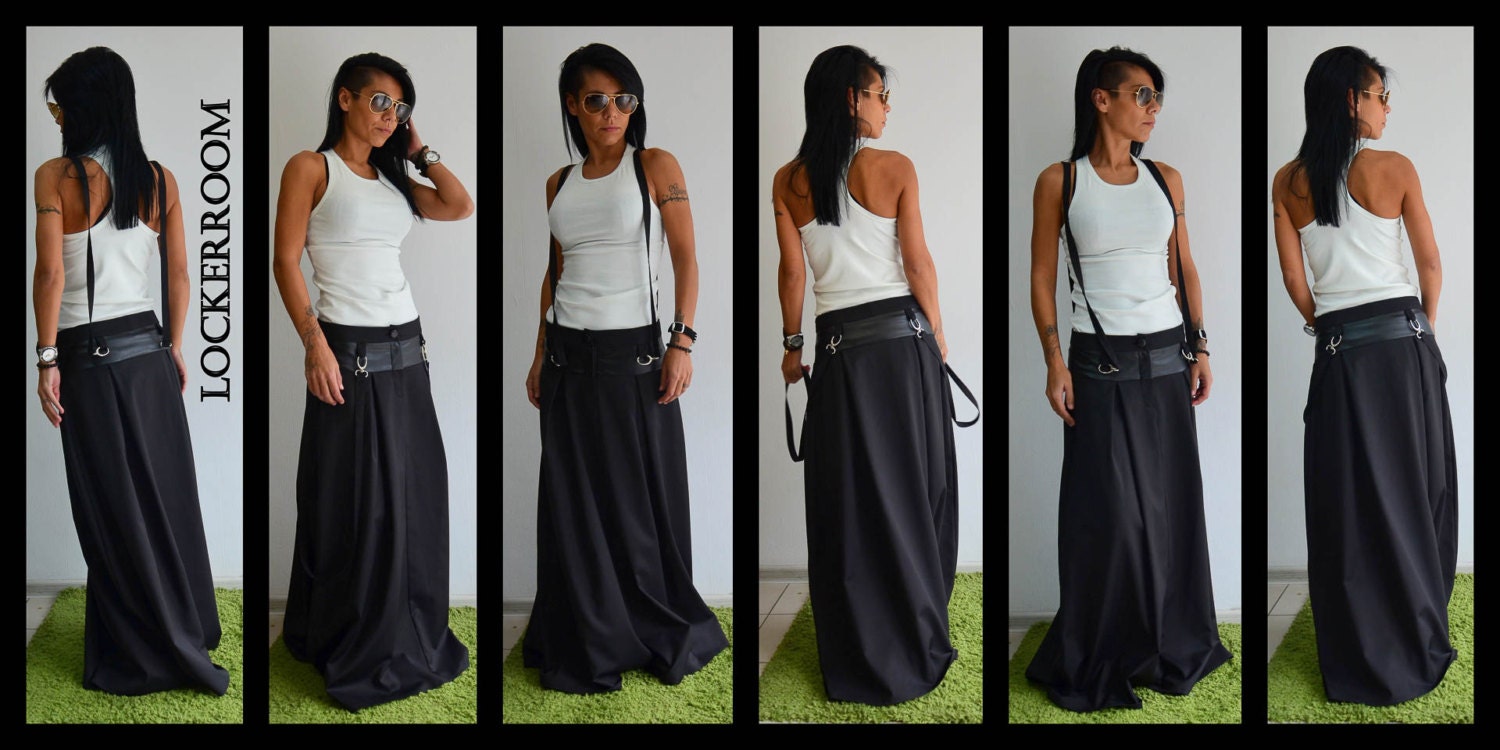 long skirt low rise