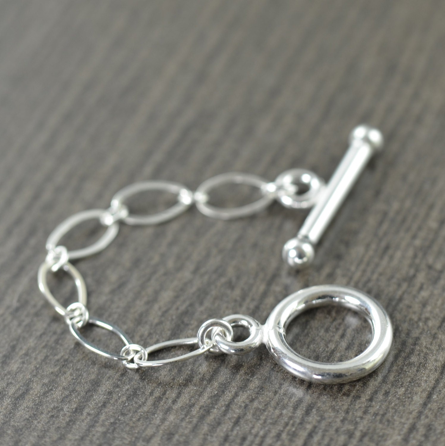 Sterling silver Toggle clasp 2 inch necklace extension gifts