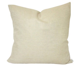 Metallic Gold Linen Pillow Cover