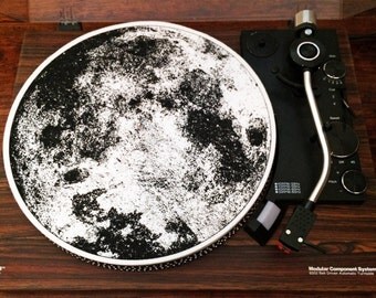 Turntable Slipmat: The Moon
