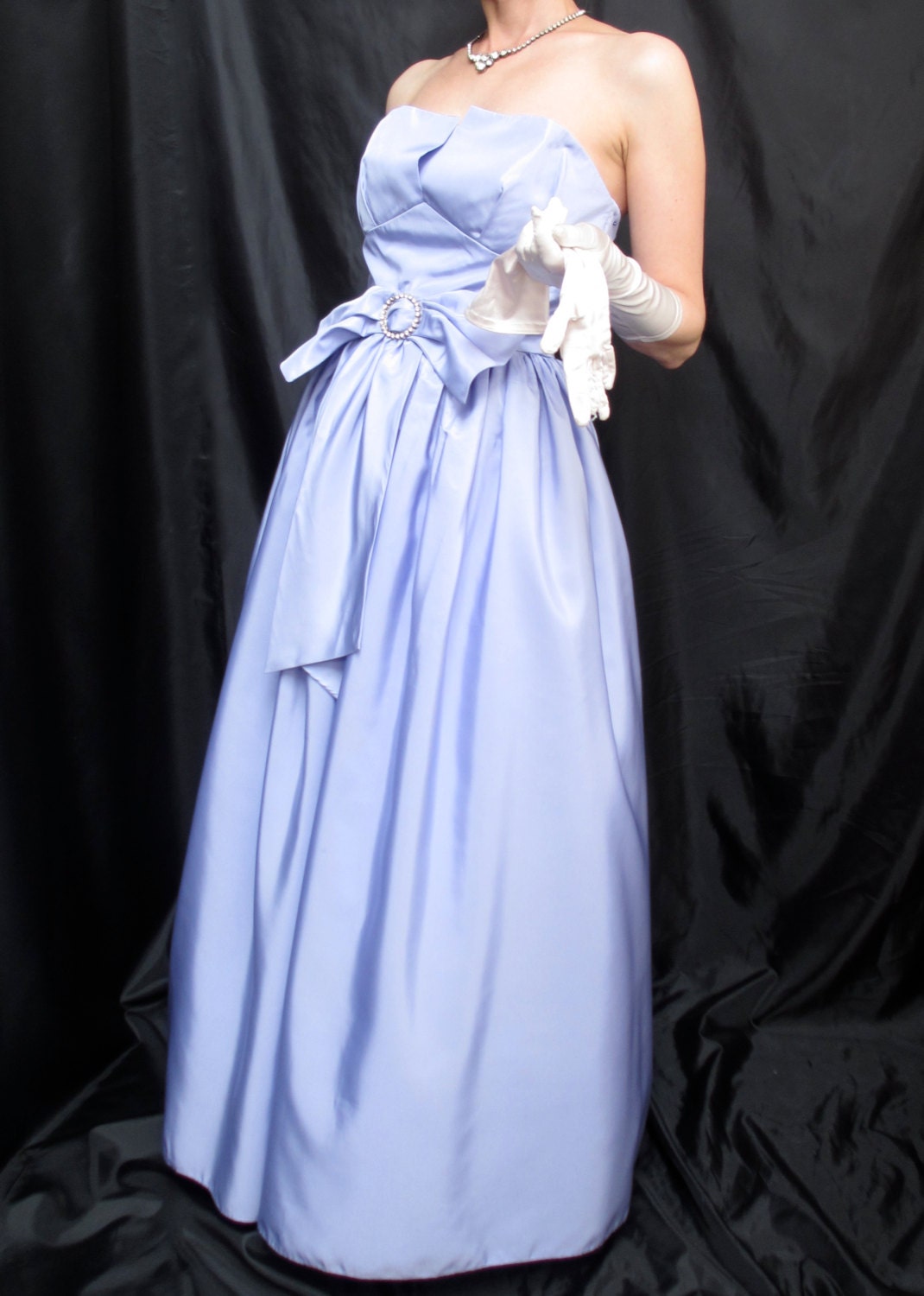 80s evening gown
