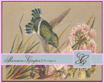 Large Vintage Ephemera Digital Image #8 ~ Instant Download