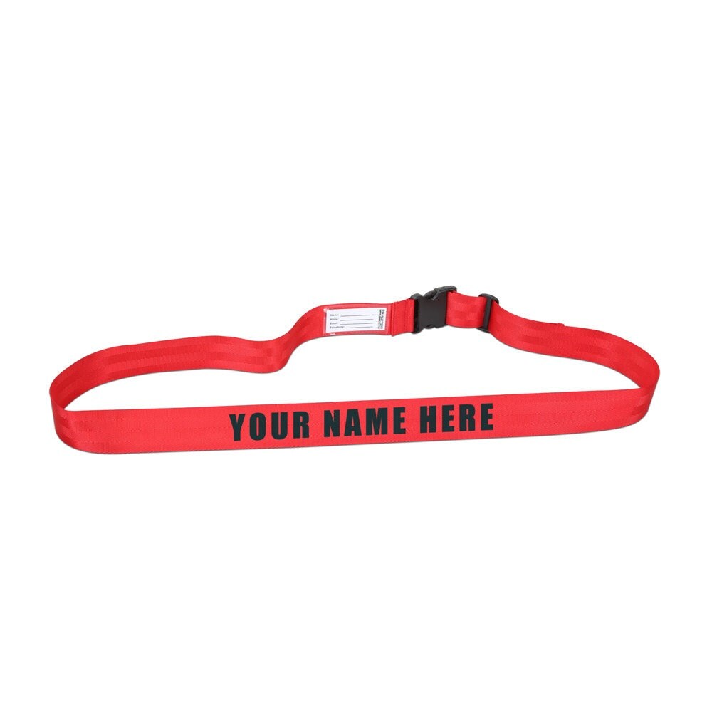 Personalized Luggage Strap Personalized Bag Strap Customized