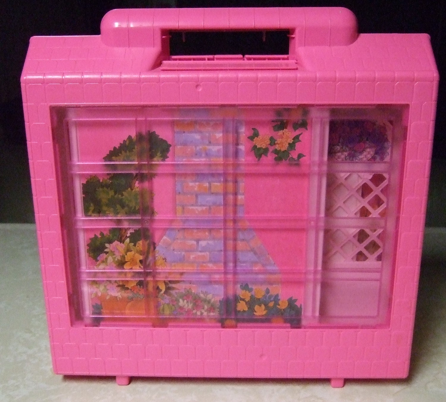 Barbie Fold 'n Fun House 1992 Vintage Excellent
