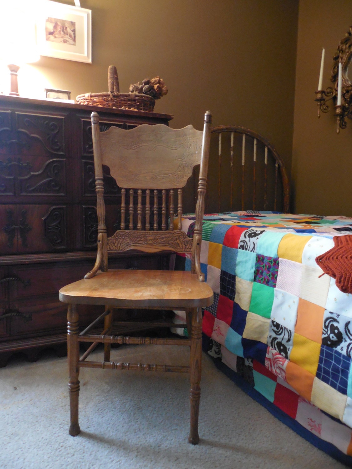 Antique Wood Chair Antique Wooden Chair Old Vintage Furniture Rustic