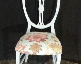 Items similar to Blue, red, green painted wooden reFabulously updated