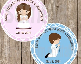 First communion tags | Etsy