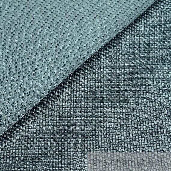 fabric polyester matt weave petrol upholstery 25.000