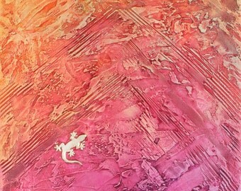 Abstract lizards | Etsy