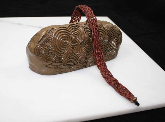 Celtic leather in brown