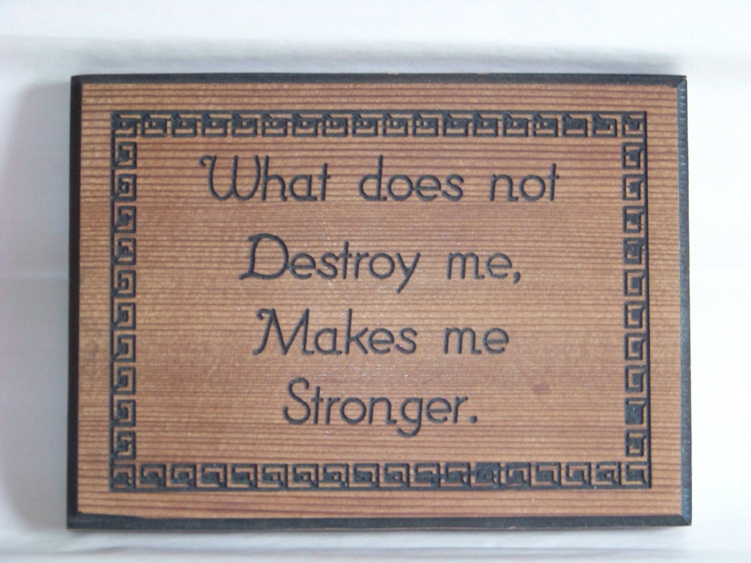 Inspirational Plaque by PNBWoodWorks on Etsy