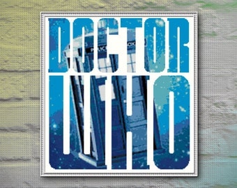 Doctor Who Cross Stitch Pattern INSTANT DOWNLOAD