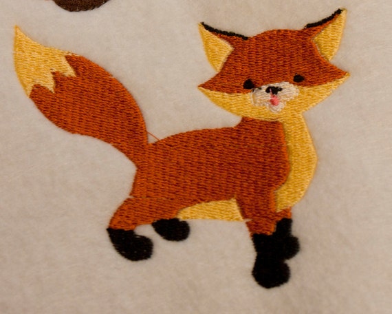 Download fox machine embroidery design