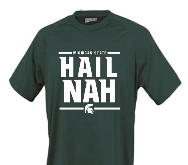 black as hail michigan t shirt