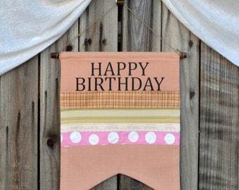 Happy Birthday Door Banner
