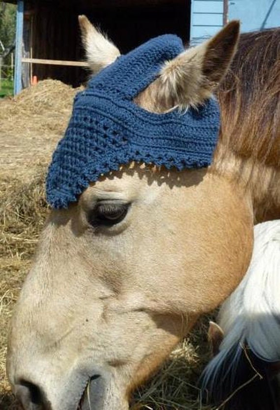 Hand Crocheted Horse Hat or Horse 100 Cotton Gift