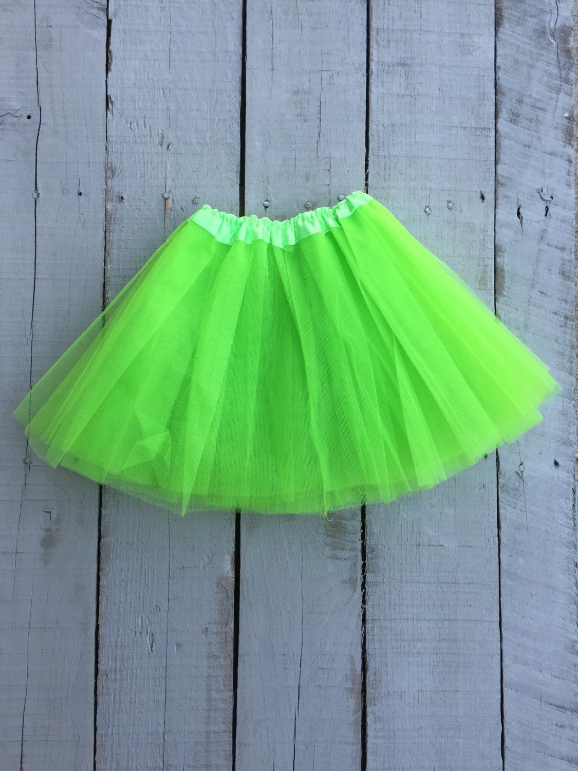 Tutu Girls Tutu Green Tutu Lime Green 5 Layer Girls Tutu