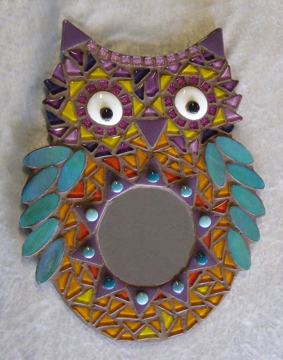 Items similar to DIY Owl mosaic kit on Etsy