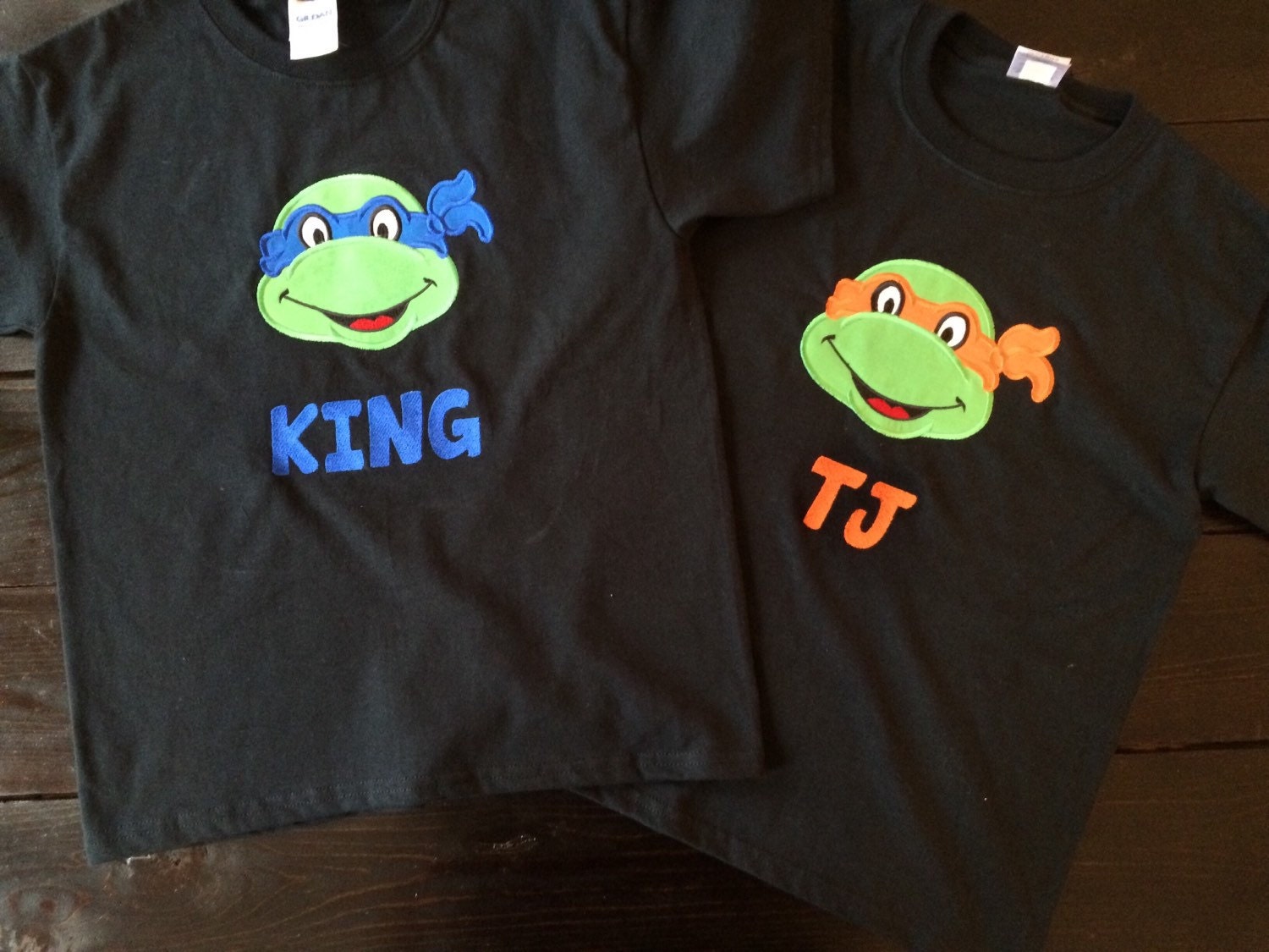 Kids Ninja Turtle T-Shirt Custom Tshirt TMNT shirt Boys