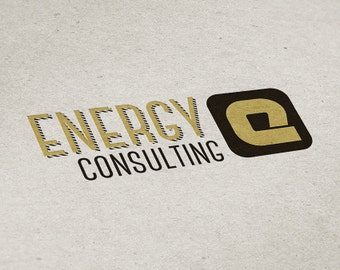 Premade Logo Design, Consulting Logo, Small Business Logo, Premade Custom Logo Design, Logo With Icon, Professional Logo