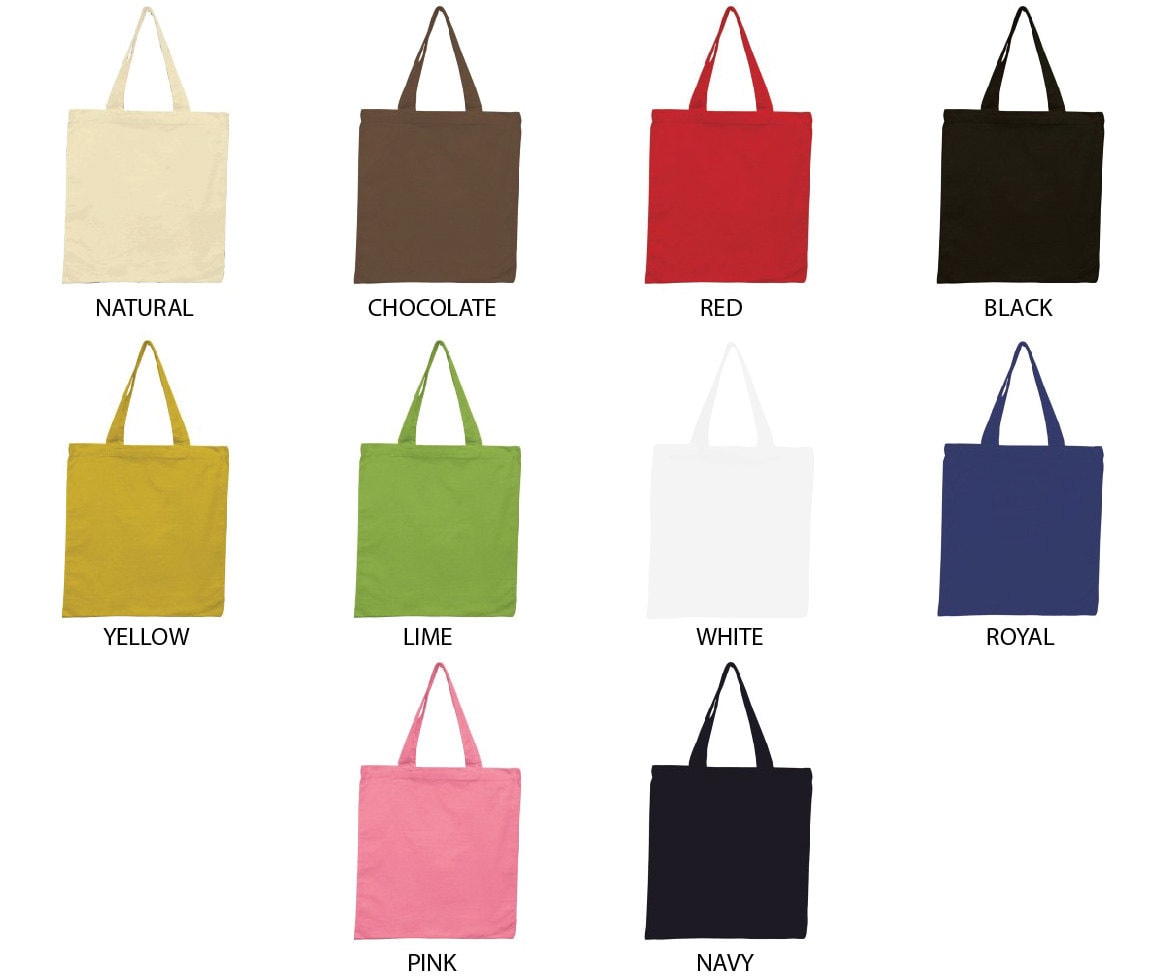 HeavyWeight Canvas Tote Bag Blank Tote Bag by totebags4lesscom